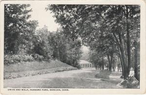 Meriden CT, Connecticut - Drive and Walk in Hubbard Park - WB