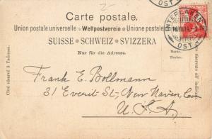 Postcard Hotel & Pension Brunig, Interlaken, Switzerland 1914 A29