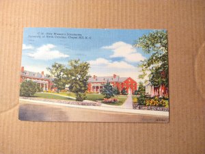 1946 Women's Dorms, University of North Carolina, Chapel Hill Linen Post...