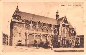 Eglise St Jacques Liege Belgium Unused 