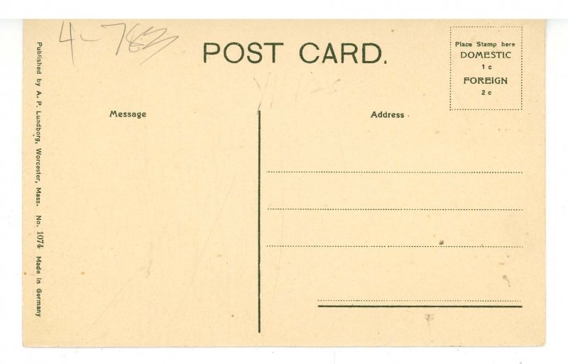 MA - Worcester. First Baptist Church