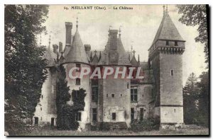 Old Postcard Meillant Cher Chateau