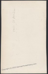 3rd Reich Germany 1923 Adolf Hitler Private  RPPC 111810