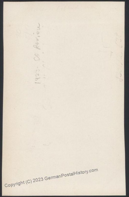 3rd Reich Germany 1923 Adolf Hitler Private  RPPC 111810