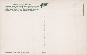 Green Valley Arizona Postcard C306