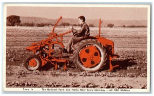 Model G Tractor Farm Equipment Allis Chalmers Milwaukee WI Vintage Postcard