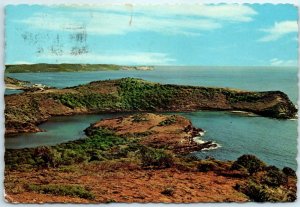 View from Blockhouse Showing Indian Creek & Mamora Bay Hotel, Antigua, W. I. 