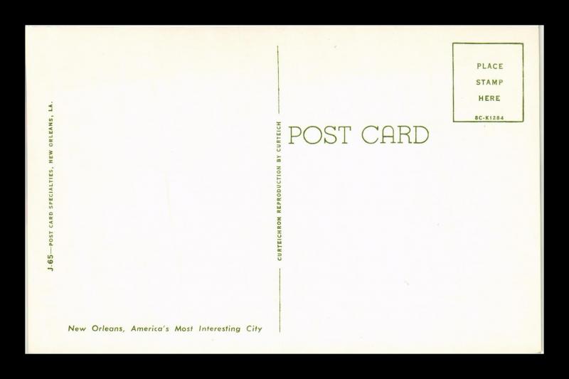 NEW ORLEANS LOUISIANA LARGE LETTER