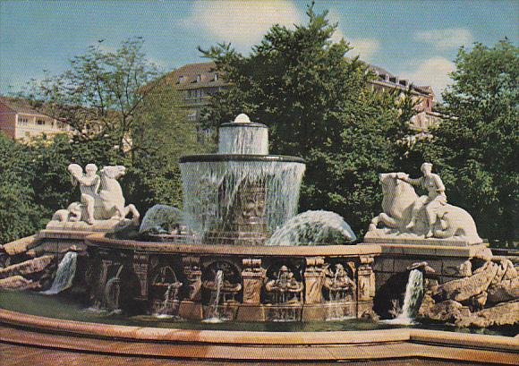 Germany Muenchen Wittelsbacher Brunnen