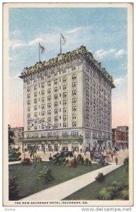 The New Savannah Hotel, Savannah, Georgia, 1910-1920s