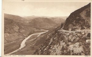 Wales Postcard - Precipice Walk - Dolgelley   1960