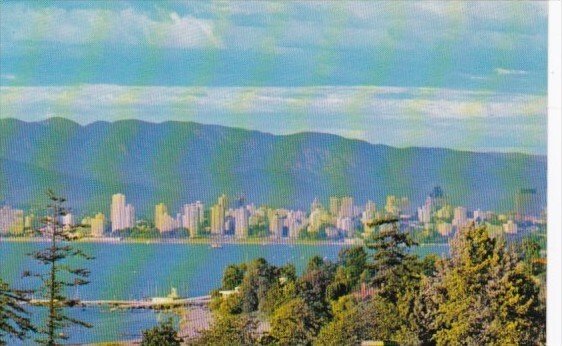 Canada Panoramic View English Bay Vancouver British Columbia