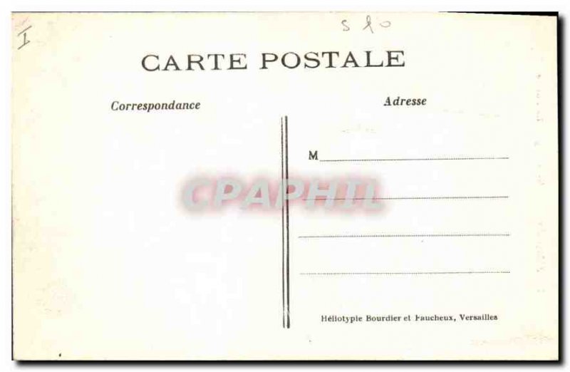 Postcard Abbey of Vaux Cernay la Rosette