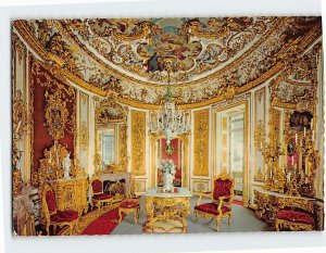 Postcard Speisezimmer, Royal Castle of Linderhof, Ettal, Germany