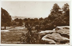 Kent Postcard - The Common - Tunbridge Wells - Real Photograph - Ref ZZ3892