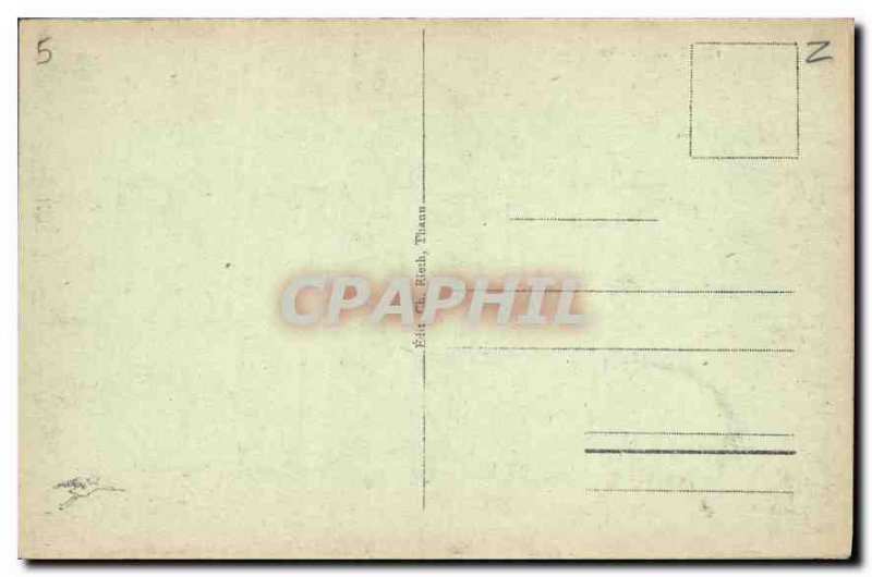 Old Postcard Thann General view