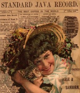 1880's Chase & Sanborn Rues For Making Coffee Vinnedge & Drake Dealers P180