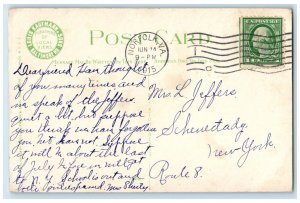 1915 First Presbyterian Church, Colonia Avenue, Norfolk Virginia VA Postcard