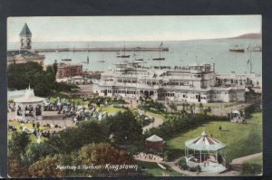 Ireland Postcard - Pavilion & Harbour, Kingstown    RS20425