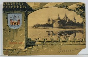 Sweden Kalmar Slott Castle c1902 to Berlin Postcard L2