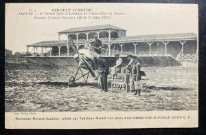 Mint France Real Picture postcard Angers Aviation Grand Prix Morane Monoplane