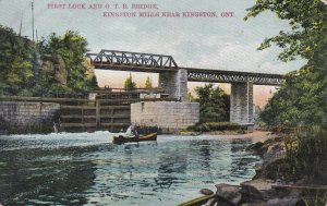 Near KINGSTON, Ontario, Canada, 00-10s; First Lock And G.T.R. Bridge