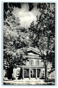 c1940's State Capitol Carson City Nevada NV Unposted Vintage Postcard 