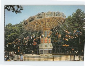 Postcard Der Wirbelwind, The Old Country, Busch Gardens, Williamsburg, Virginia