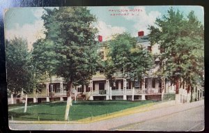 Vintage Postcard 1911 The Pavillion Hotel, Keyport, New Jersey