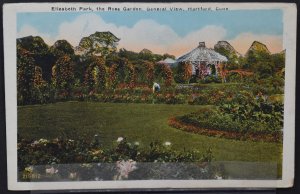 Hartford, CT - Elizabeth Park, The Rose Garden, General View - Early 1900s