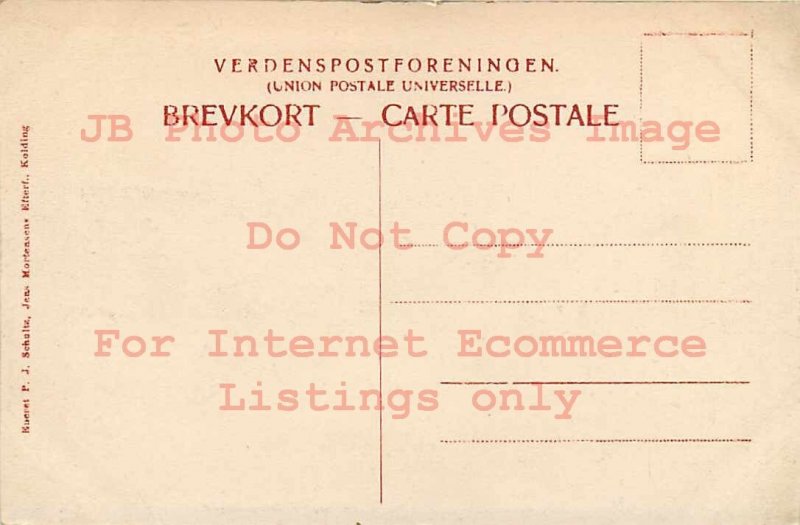 Denmark, Kolding, Jernbanestationen, Railroad Station, P.J. Schultz