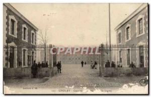 Postcard Old Barracks Cholet