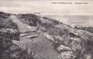 Maine Ogunquit The Marginal Way Albertype