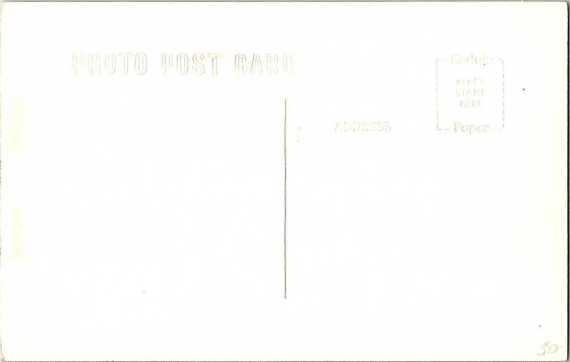 RPPC Avery-Bennett Clock Old North Church Boston Postcard