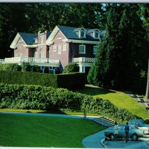 c1960s Olympia, Wash Governor's Mansion Puget Saound Capital Campus Lake PC A241