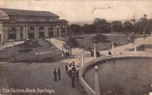 Chester West Virginia Rock Springs Casino Antique Postcard K107105