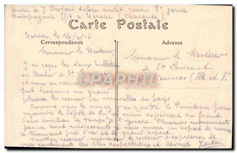 Old Postcard The Crown Former Abbey Ruins choir