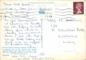 uk46811 bow window chipping campden gloucestershire uk