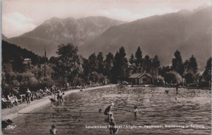 Austria Allgau m Aggenstein Breitenberg u Rossberg Vintage RPPC C197