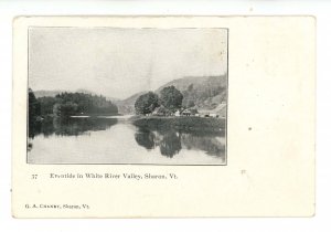 VT - Sharon. Eventide in White River Valley