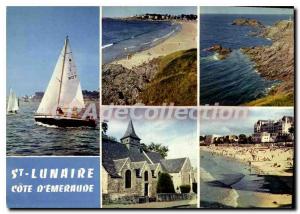Modern Postcard From St Lunaire Emerald Coast