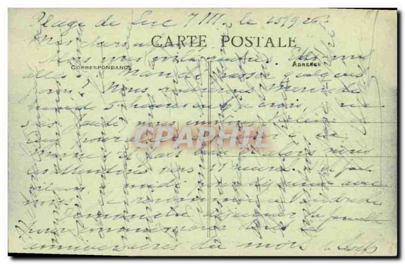 Old Postcard Luc Sur Mer Cote Maree Haute