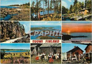 Postcard Modern Suomi Finland