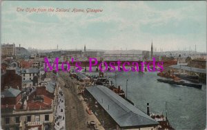 Scotland Postcard - Glasgow, The Clyde From The Sailors' Home  RS37975