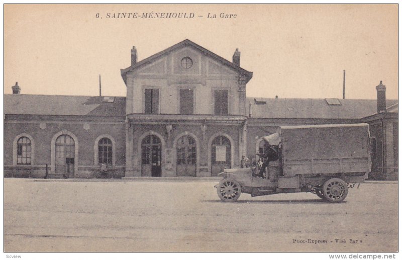 Sainte-Menehould , France , 00-10s : La Gare , Truck