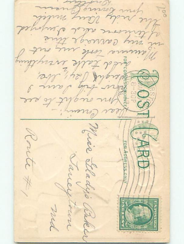 Divided-Back ST. PATRICK'S DAY SCENE Great Postcard W8065