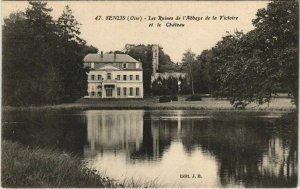 CPA SENLIS - Les Ruines de I'Abbaye de La VICtorie Et Le Chateau (130400)