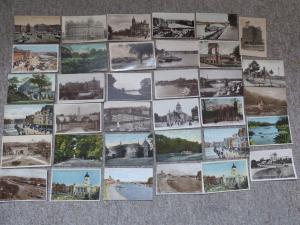 bu0133 - Nottingham , Nottinghamshire - 35 postcards - All Showing