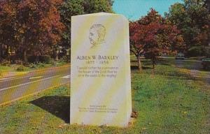 Kentucky Paducah Alben W Barkley Monument On Jefferson Street