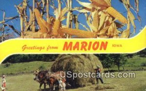 Marion, Iowa       ;      Marion, IA 